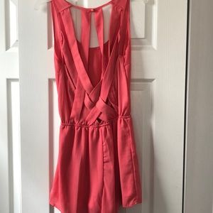 Pink romper